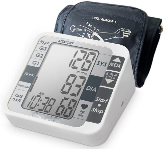 Upper Arm Blood Pressure Monitor #OMP-TMB-1112-S