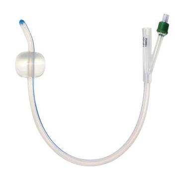 Silicone foley catheter