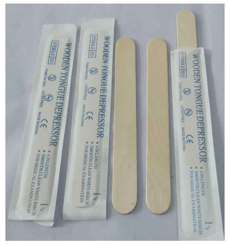 Wooden Tongue Depressor