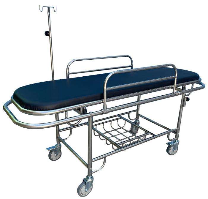 Patient stretcher trolley (#HY-304)